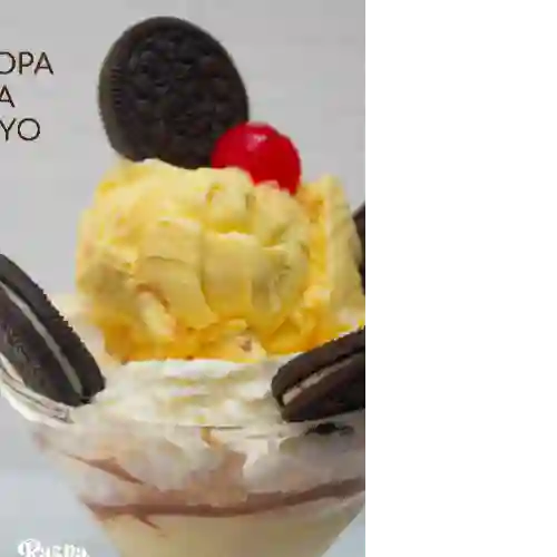 Copas de Helado Oreo