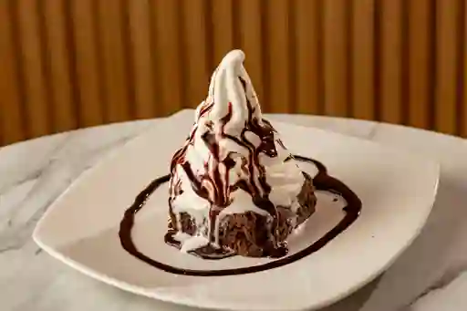 Brownie con Helado