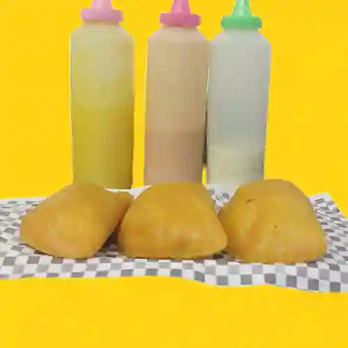 Empanada de Arroz y Carne