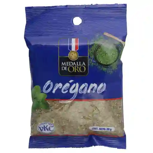 Condimento Medalla de Oro Orégano