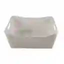 Canasto Krea Acrílico Asas Colores Surtido