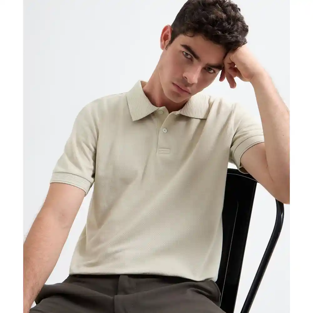 Polo Sport Básica Hombre Seven Sven Talla Xs