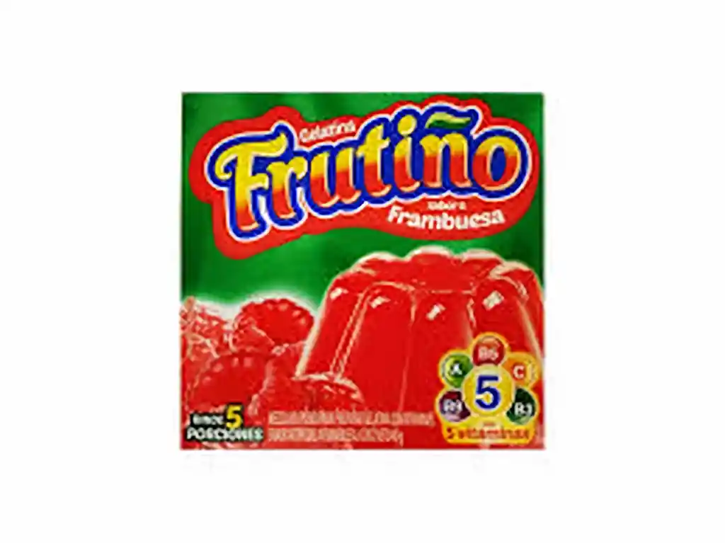 Frutiño Gelatina en Polvo Sabor Frambuesa