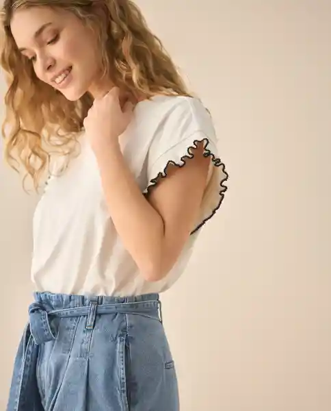Camiseta Blanco 0 Claro Talla S 603G001 Esprit