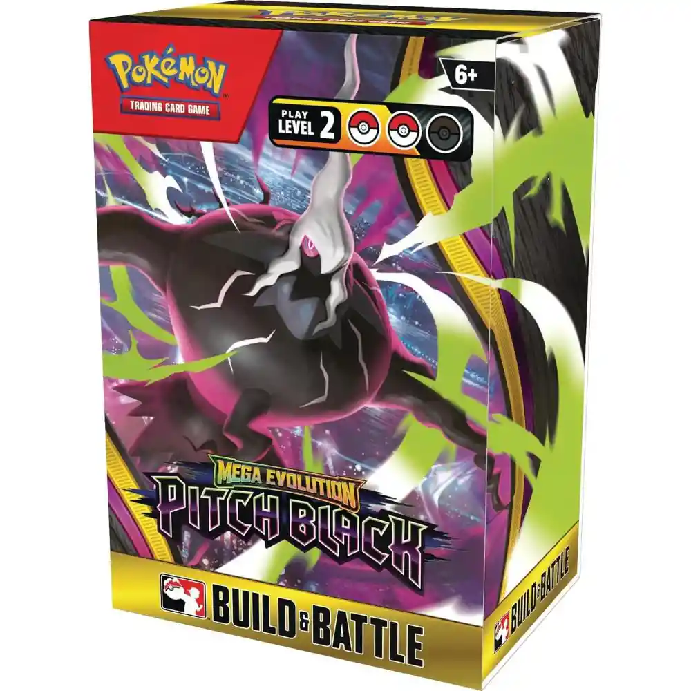 Cartas Pitch Black Caja Build & Battle Ingles Pokemon