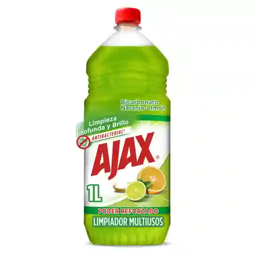 Limpia Pisos Ajax Naranja Limón 1L