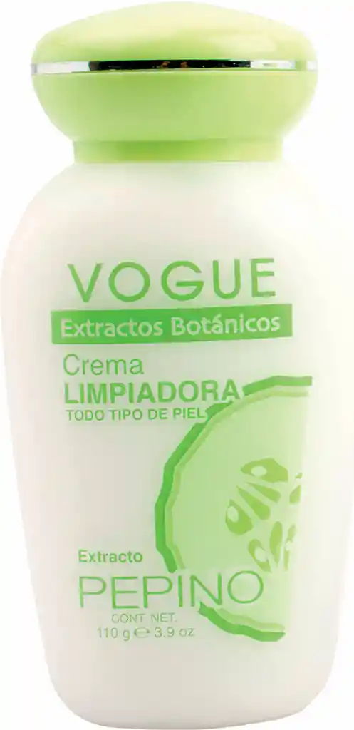 Vogue Crema Limpiadora con Extracto de Pepino