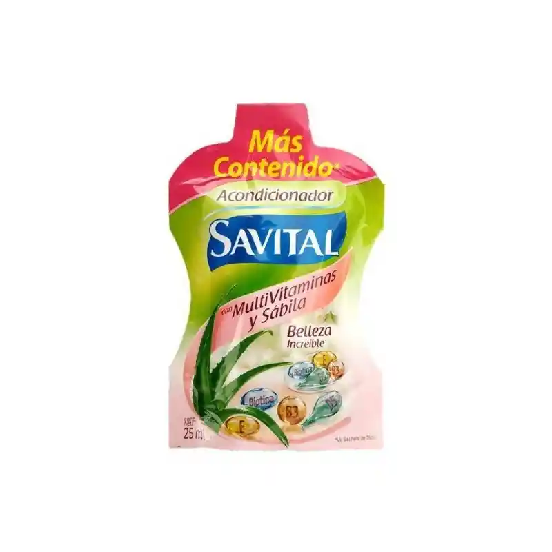 Savital Acondicionador con Multivitaminas y Sábila