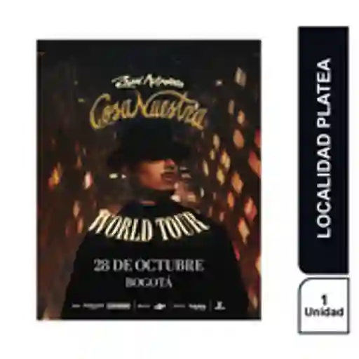 Rauw Alejandro Platea Bogota