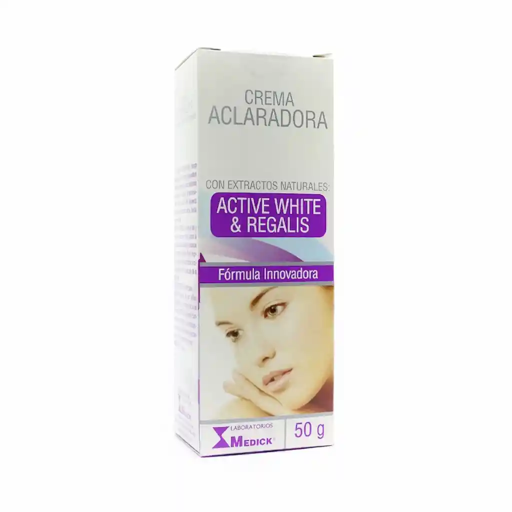 Crema Medickaclaradora Active White & Regalis