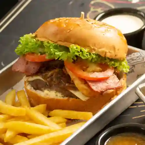 Hamburguesa la Porky