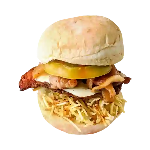 Hamburguesa Pollo Apanado