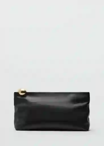 Bolso M Noah Negro Talla 99 Mujer Mango
