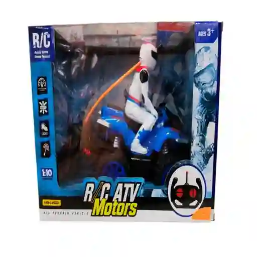 Toy Logic Moto Speed Wheels Azul Control Remoto