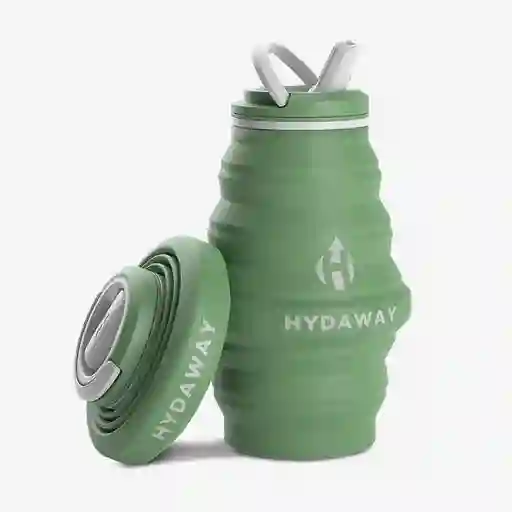 Hydaway Botella Plegable Verde 17 oz