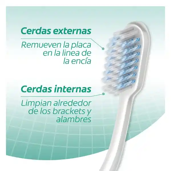 Cepillo de Dientes Colgate para Ortodoncia Orthogard