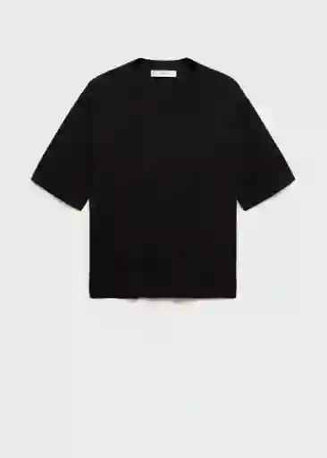 Jersey Luccas Negro Talla L Mujer Mango
