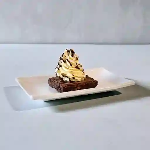 Brownie con Helado