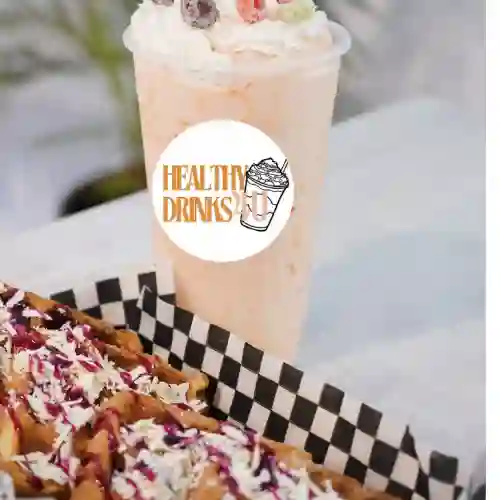Combo Waffle y Protein Shake Mediano