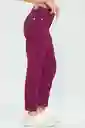 Pantalón Concord Color Rojo Vino Talla 8 Ragged