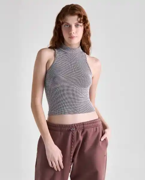 Camisa Mujer Café Talla S 619G051_CAF181312 Americanino