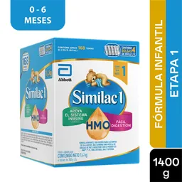 Formula Infantil Similac Etapa 1 Con Hmo 1400 Gramos