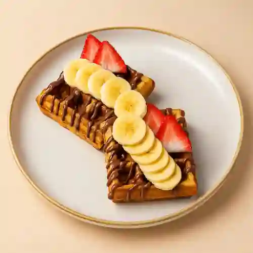 Waffle Choco Banano