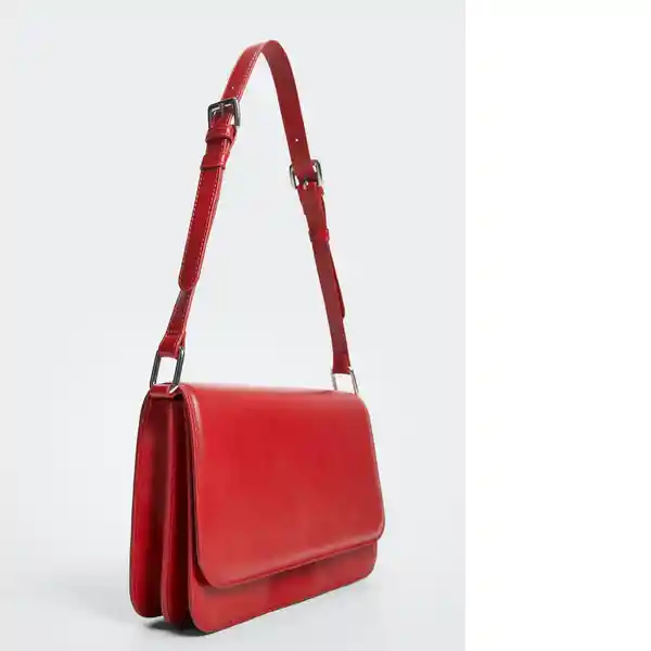 Bolso M Comet Rojo Talla 99 Mujer Mango