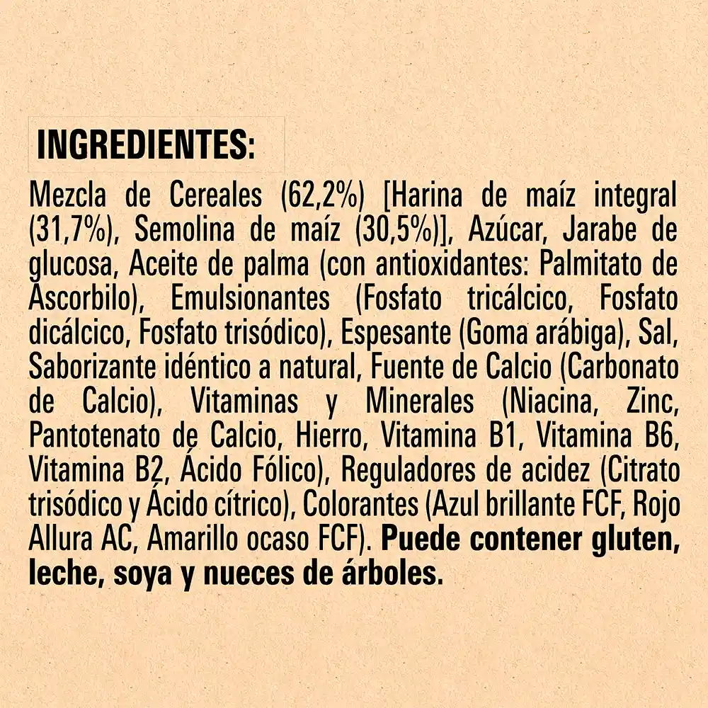 Trix Cereal Frutal con Vitaminas y Minerales