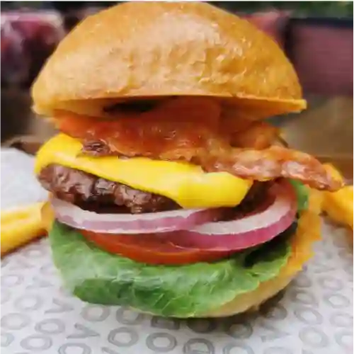 Single Bacon Cheeseburger