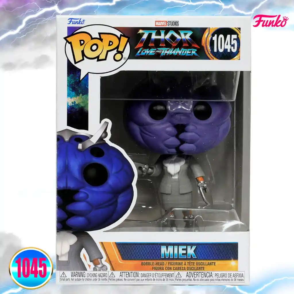 Funko Pop! Figura de Colección Marvel Thor Love & Thunder Miek