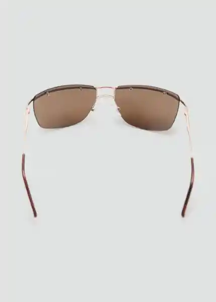 Gafas de Sol Metal Oro Talla 99 Mujer Mango