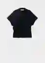 Jersey Luccapo Navy Talla M Mujer Mango