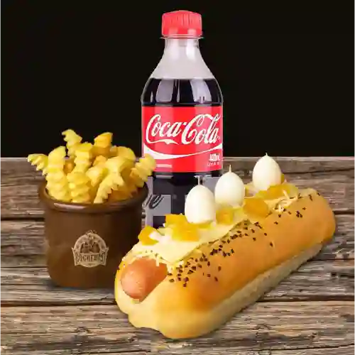 Combo Hot Dog Hawaiano