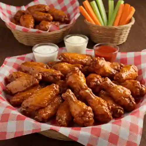 30 Piezas de Alitas en Combo
