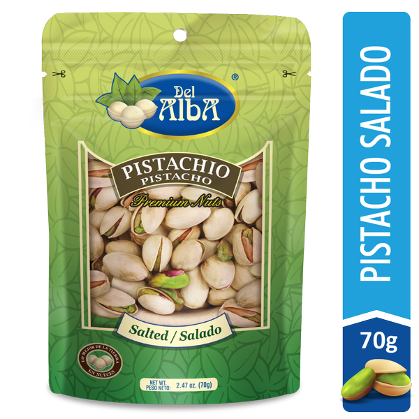 Del Alba Pistachos Salados 70g