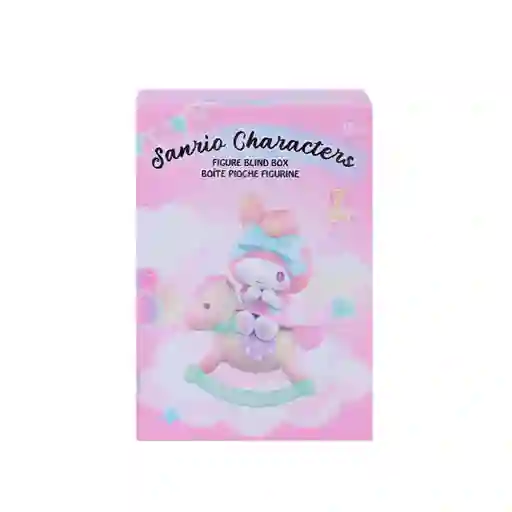 Adorno Sorpresa de Personajes Serie Wooden Horse Surtido Miniso