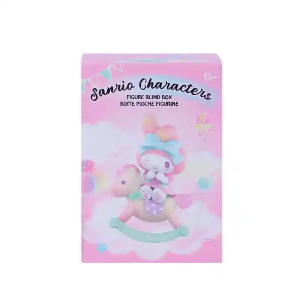 Adorno Sorpresa de Personajes Serie Wooden Horse Surtido Miniso