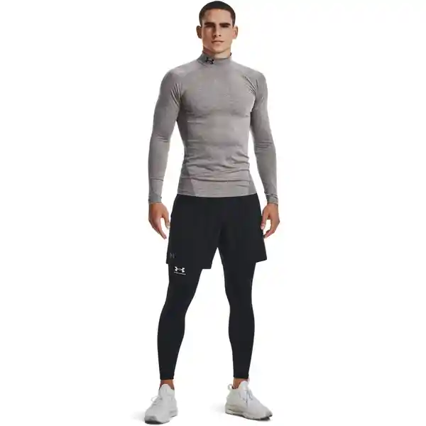 Under Armour Camiseta Cg Compression Mock Hombre Gris Talla SM