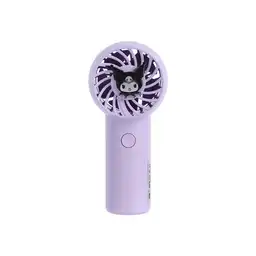 Ventilador de Mano Kuromi Morado Serie Sanrio Miniso