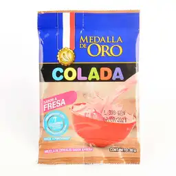 Colada Medalla De Oro Fresa 30 G