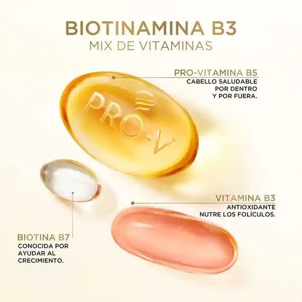 Shampoo Anticaída+ Pantene Biotinamina B3 510 mL