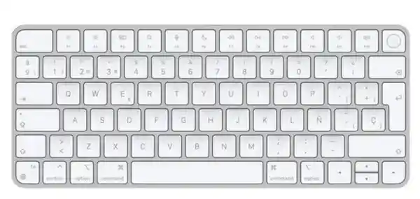 Apple Magic Keyboard Para Mac Chip Con Touch ID Español Plata