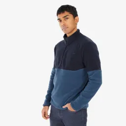 Quechua Saco Polar de Senderismo Hombre Azul Talla XL MH 500