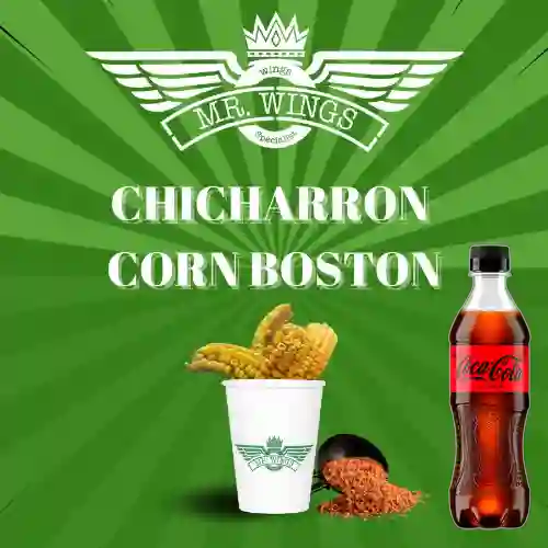 Combo Chicharrón Corn Boston + Coca-Cola ZERO 400ml