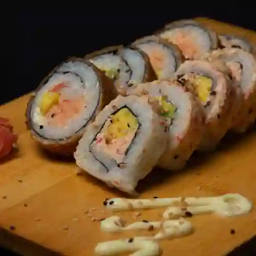 Tiger Roll/dinamita Roll + Bebida 250