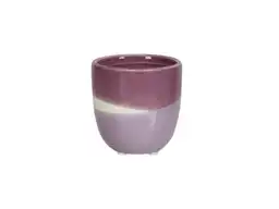 Macetero Cerámica Color Morado 8.5 x 8.5 cm Casaideas