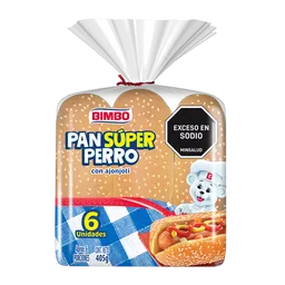 Bimbo Pan Super Perro 405 g