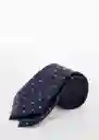 Corbata Paisley7 Navy Talla 99 Hombre Mango