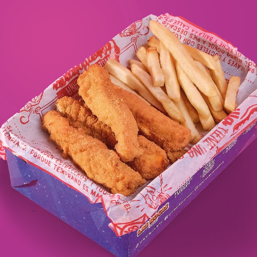Deditos de pescado infantil